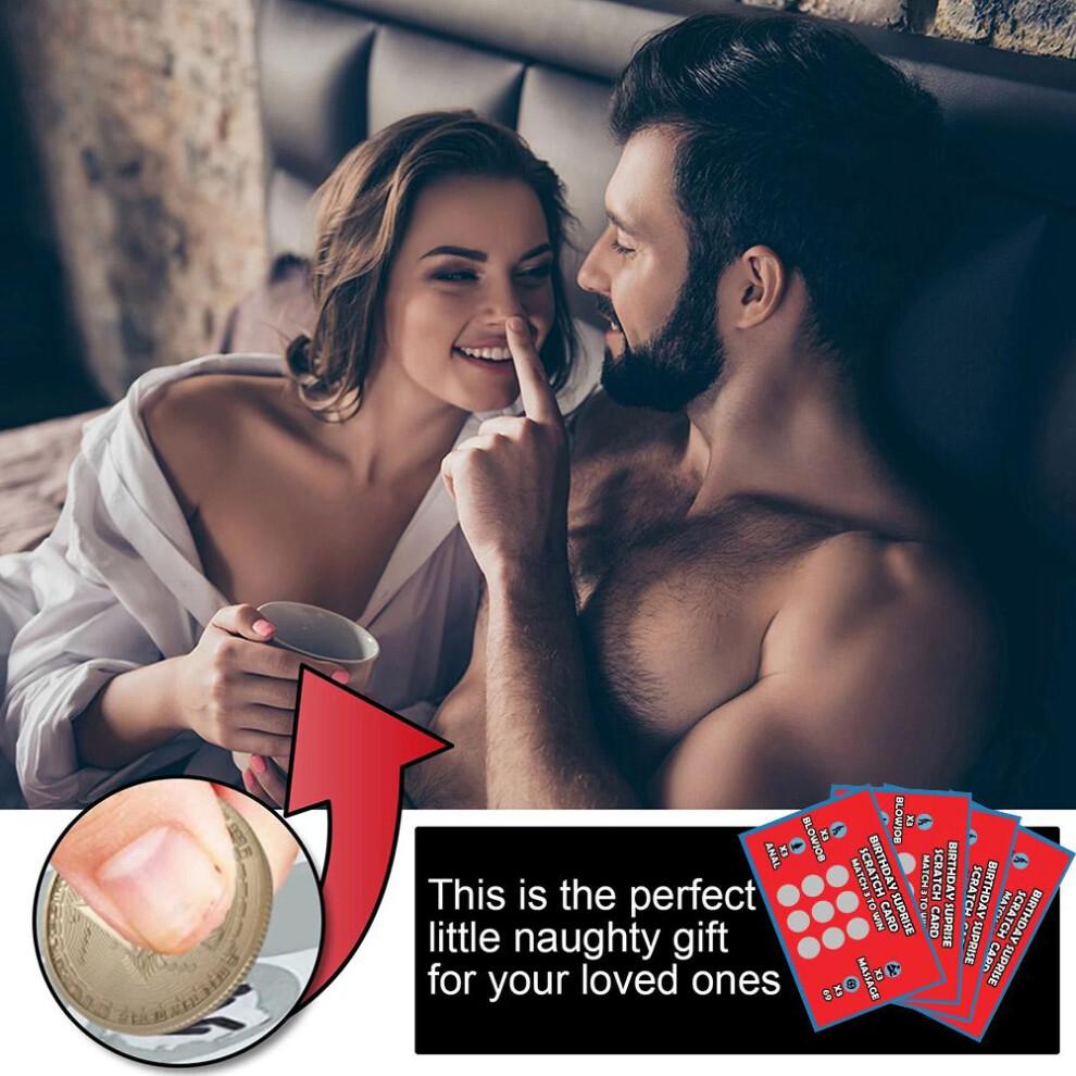 Funny Scratch Card Gift for Him Christmas Valentine s Day Scratch Card Adult Scratch Card 5pcs