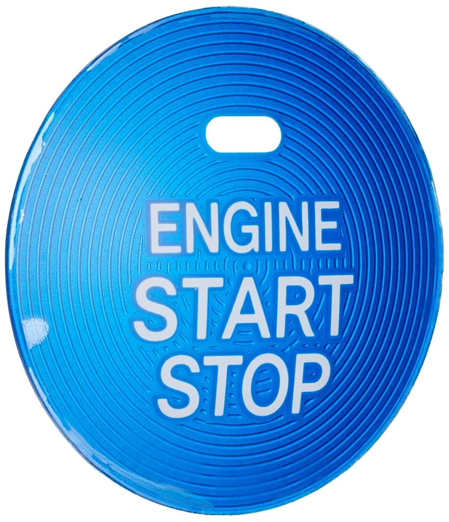 SUBARU 08161F2003 Genuine Parts CHIFFON Start Button Cover (Blue)