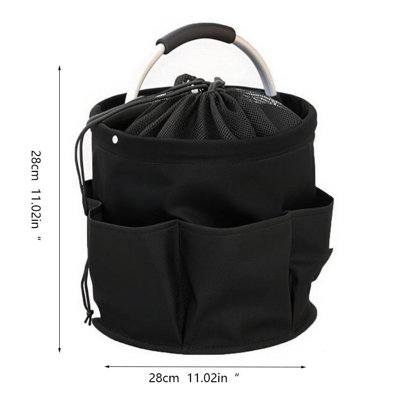 New 17L Large Capacity Car Wash Folding Storage Basket Picnic Garden Beach Tote Outdoor Handle Tool Bag Cleaning Organizer Bag