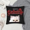 KATSEYE Gabriela Кошачий Мем k-pop группа kpop Наволочки Мерч Мягкая Наволочка Наволочки для Подушек Домашние Украшения Молния Разный Размер