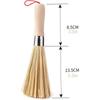 Traditional Bamboo Natural Durable Wok Brush Pot Pan Cleaner Dish Scrubber Cleaning Tool