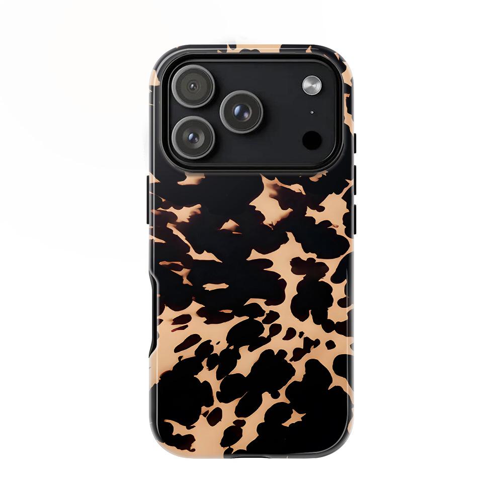Винтажный чехол для телефона с цветочным принтом для iPhone 17 17e 16e 16 15 14 13 12 11 X XS XR XSMAX 7 8 Air Pro Max Plus Двухслойная задняя крышка
