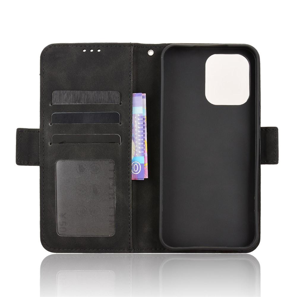 Flip Case for Oppo A6 Pro 5G, Card Slot, Black