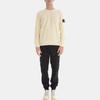 STONE ISLAND Логотип Круглый вырез Длинный рукав Вязаный свитер Мужской свитер Бежевый K1S1551000-36S00B5-V0093
