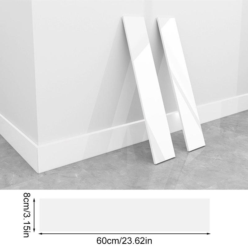 1 шт. ПВХ Водонепроницаемые обои Самоклеящиеся стеновые панели Сделай сам Домашний декор Плинтус Имитация мраморной линии Наклейка Сильный клей