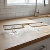Anti Slip Sink Storage Rack Hollow Out Faucet Sink Drying Shelf Water Drainage Holder  Household