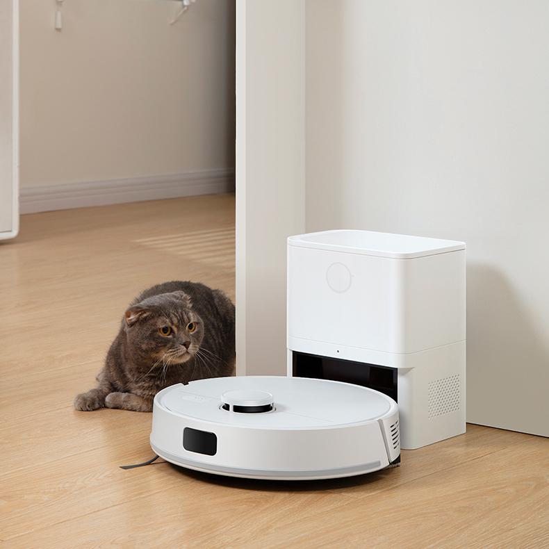 LIECTROUX Робот-пылесос M70 Pro, лазерный лидар, станция автоматической очистки, многоэтажное хранилище карт, выборочная уборка помещений, 6,5 кПа