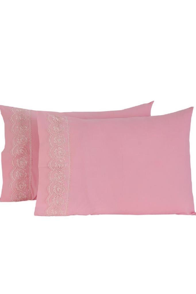 Lalezar 2 pcs Pillowcase Powder