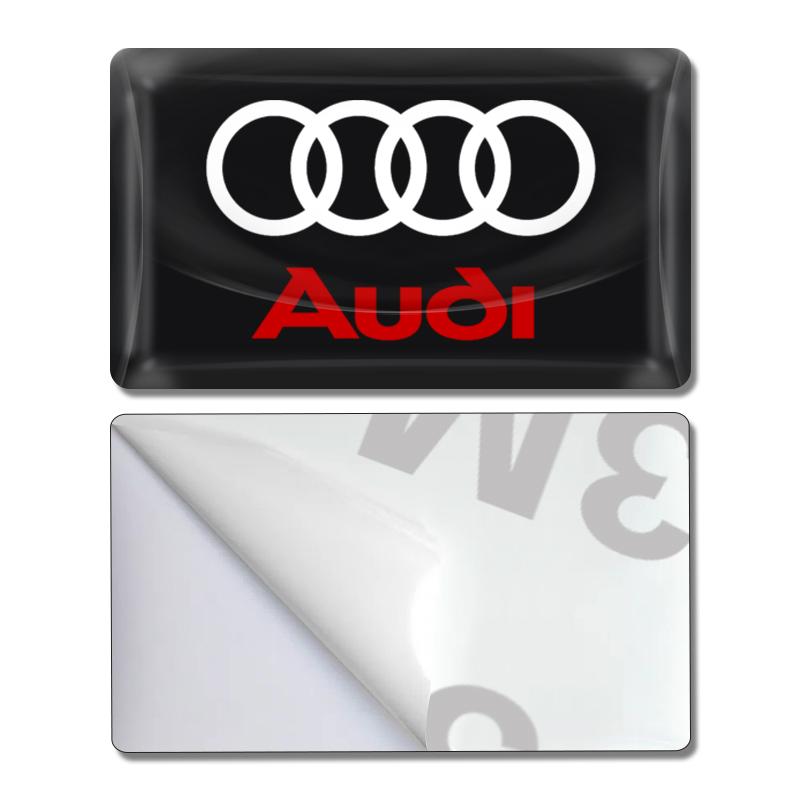 Автостайлинг 3D Эпоксидные Наклейки для Украшения Рулевого Колеса и Приборной Панели Автомобиля Для Audi A7 A8 A3 A4 A5 A6 TT Q3 Q5 Q7 A1 B5 B6 B7 B8 B9 8P C6 C5 C7
