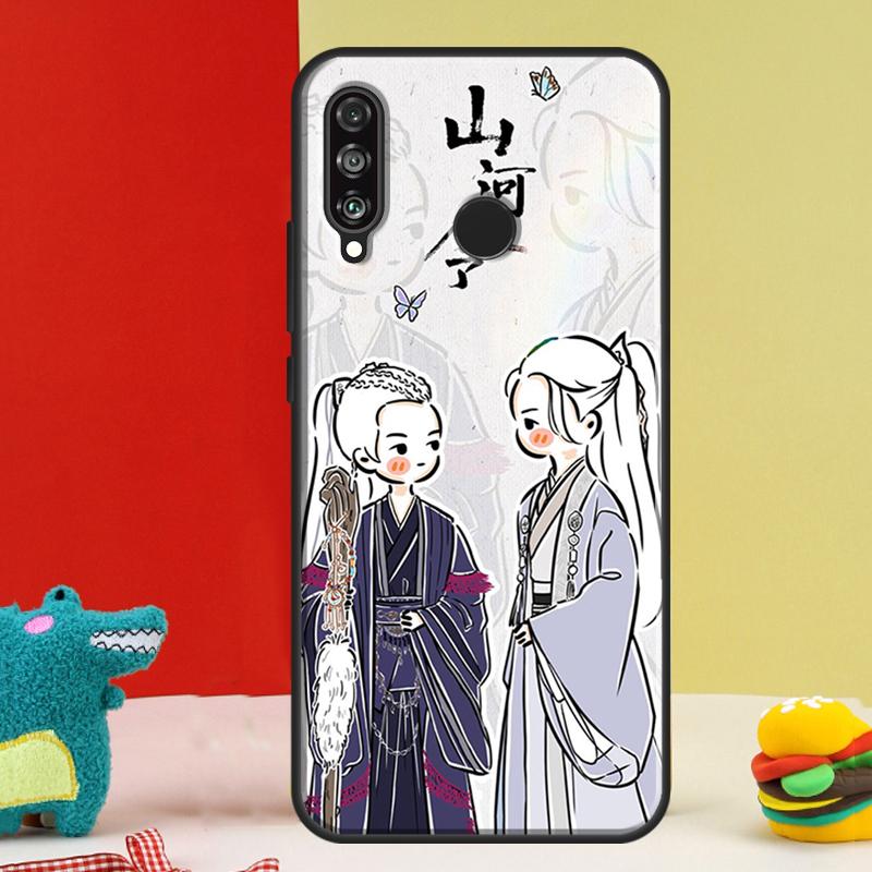 Честь и Слава Shan He Ling Для Huawei Nova 9 10 SE 12i 12s 11i 5T Y91 Y90 Y60 Y70 Y72 Y61 P60 Pro P20 P30 P40 Lite Чехол