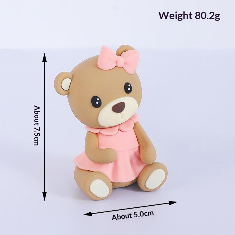 Blue Pink Hot Air Balloon Cake Topper Gender Reveal Party Cake Decoration Kids Boy Girls Birthday Party Supplies Baby Shower