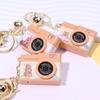 Мини-камера, мультяшная камера-капибара, брелок, креативный светодиодный брелок, автомобильный держатель для ключей, рюкзак, подвеска, украшение для детей, подарок