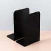 2Pcs Simple Metal Book Stand Desktop Bookend Student Book Organizer Books Storage Rack