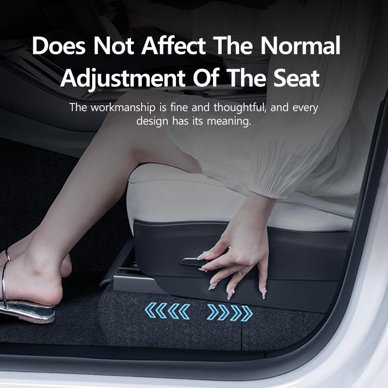 TPE Коробка для хранения в щель между сиденьями для Tesla Model Y 3 Коробка для хранения в автомобиль Автомобильные детали для хранения Модификационные детали Аксессуары для интерьера автомобиля