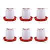 4/6Pcs 1.5L Chick Feeder Waterer Baby Chicken Duckling Quails Small Birds Pigeon Poultry Drinker