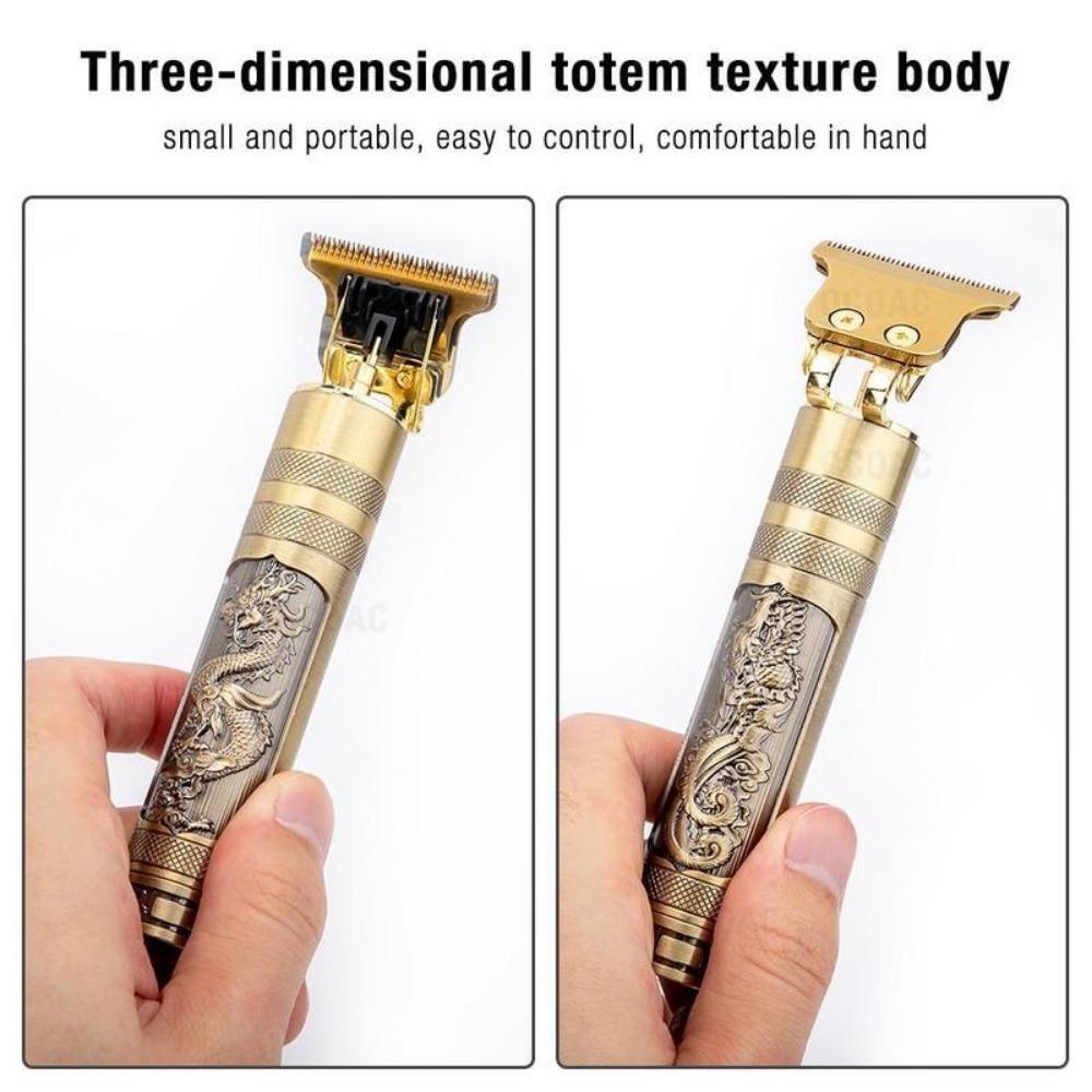 Триммер для мужчин Машинка для стрижки волос Машинка для стрижки волос Профессиональный лысый триммер Борода Электрическая бритва USB Парикмахерская