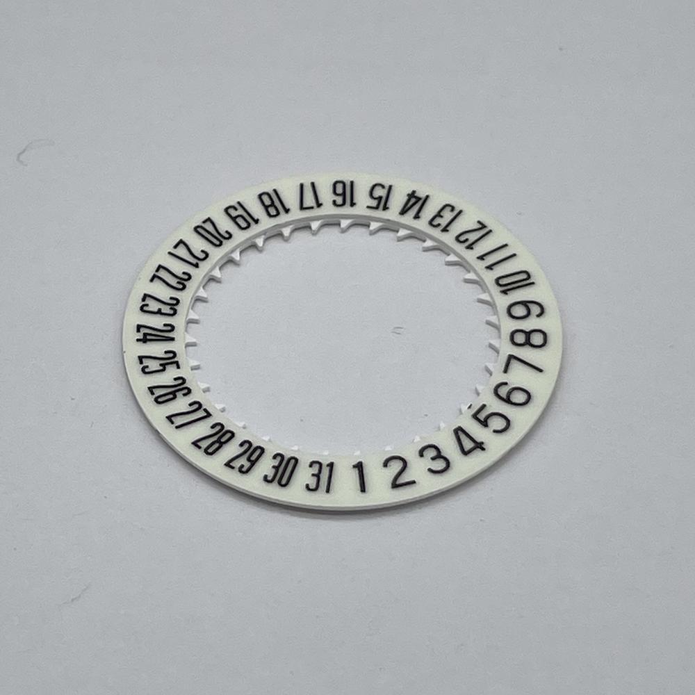 Top C3 Green&Blue Luminous 6H Datewheel Parts Fit to NH35 NH36A NH34 Movement Modification Movement 6H Disc Accessories