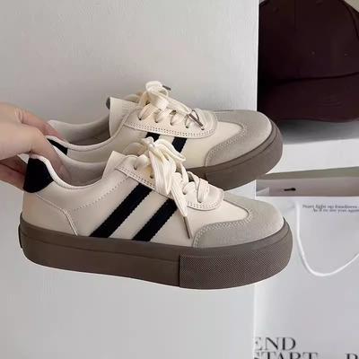 Кроссовки на толстой подошве для тренировок Форреста Гампа женские новые весенние дышащие ретро нишевые туфли для увеличения роста универсальные повседневные кеды