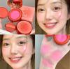 Soft Smooth Blush Cream Mud Pink Rose Brightening Expanding Long-lasting Moisturizing Cheek Tint Face Rouge High Pigment