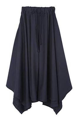 Life Palette Хакама Гаучо Свободного Кроя Брюки Аладдина для Азиатских Танцев и Йоги, Брюки Широкой Длины, Мужские