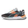 Puma Mirage Sport Ткань Кожа Технологичные Спортивные Комфортные Низкие Кроссовки для Повседневной Носки Унисекс кроссовки Черный Оранжевый 383107-05