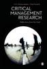 Книга Critical Management Research : Reflections from the Field