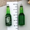 Подвески Ramune в мини-бутылочках: Самодельный кулон из смолы для ожерелья, брелока или сережек.