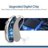 Digital Rechargeable Hearing Aid Wireless Mini Hearing Amplifier Smart Noise Reduction Invisible BTE Ear Aids
