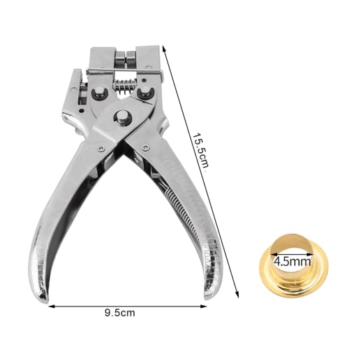 Hilitand Eyelet Punch with 100 Hollow Rivets MW-8307