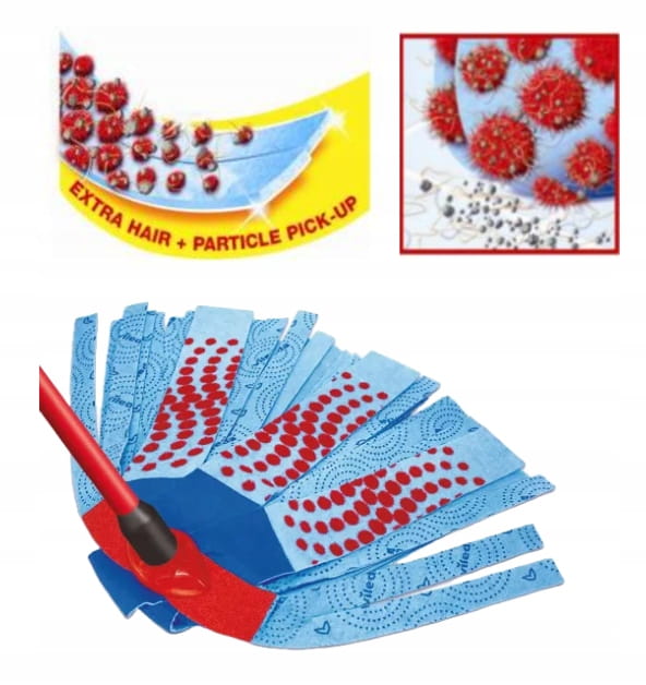 Vileda Microfiber Strip Mop Pad