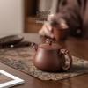 Yixing Masterpiece Authentic Zisha Handmade Teapot Kung Fu Tea Set for Personal Use