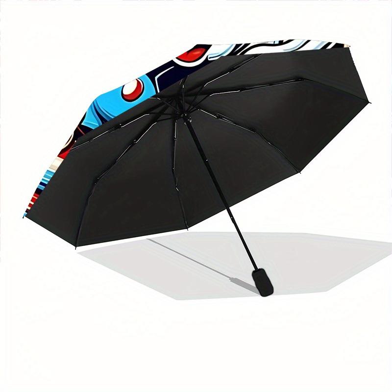 1pc Mickey, Minnie Automatic Umbrella | Portable Foldable 8-Rib Manual Open, Casual Accessory, Durable Canopy yy250823069