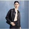 Spring New Genuine Leather Jacket Women's Short Pebbled Sheep Leather Jacket Small Coat