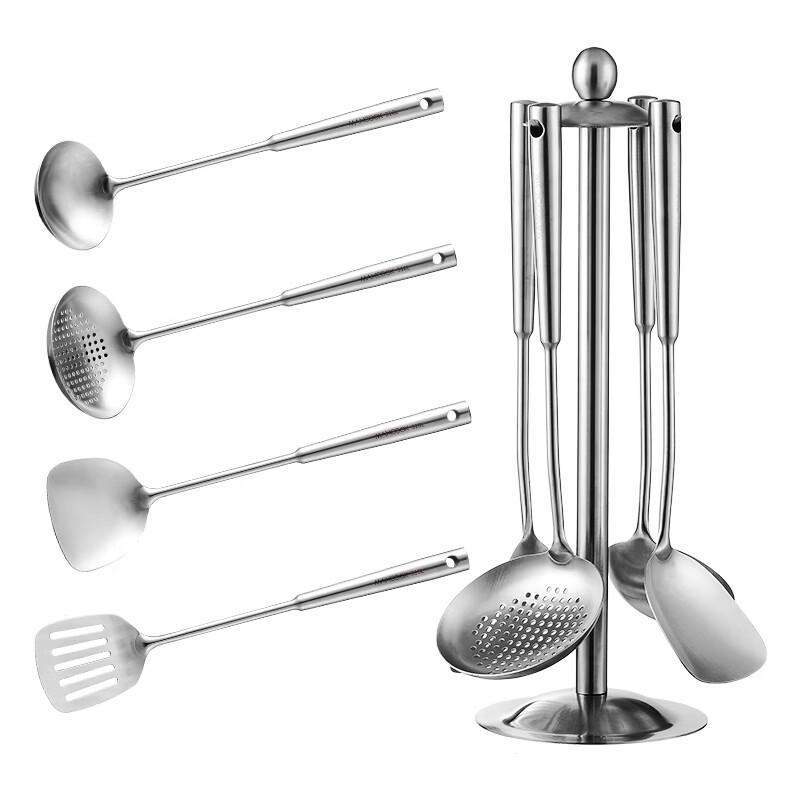 MAXCOOK Exquisite Series 316L Stainless Steel Kitchen Utensil 5-Piece Set