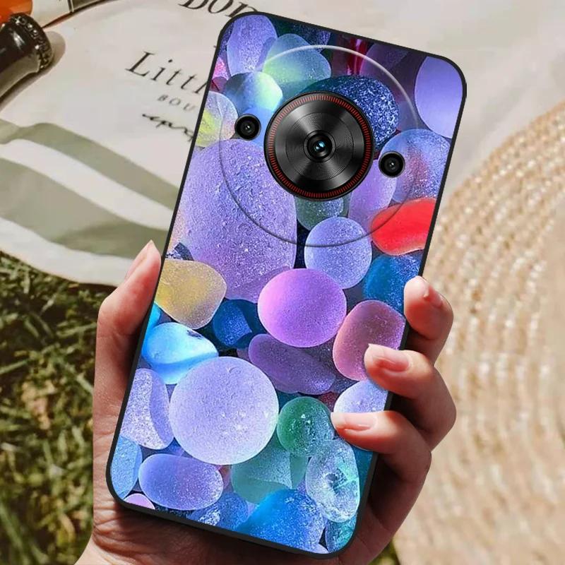 Для ZTE Blade A75 5G Чехол Крутой Расписной Силиконовый ТПУ Мягкий Чехол для ZTE Blade A75 5G Чехлы Черный Защитный Чехол для Телефона A 75 5G