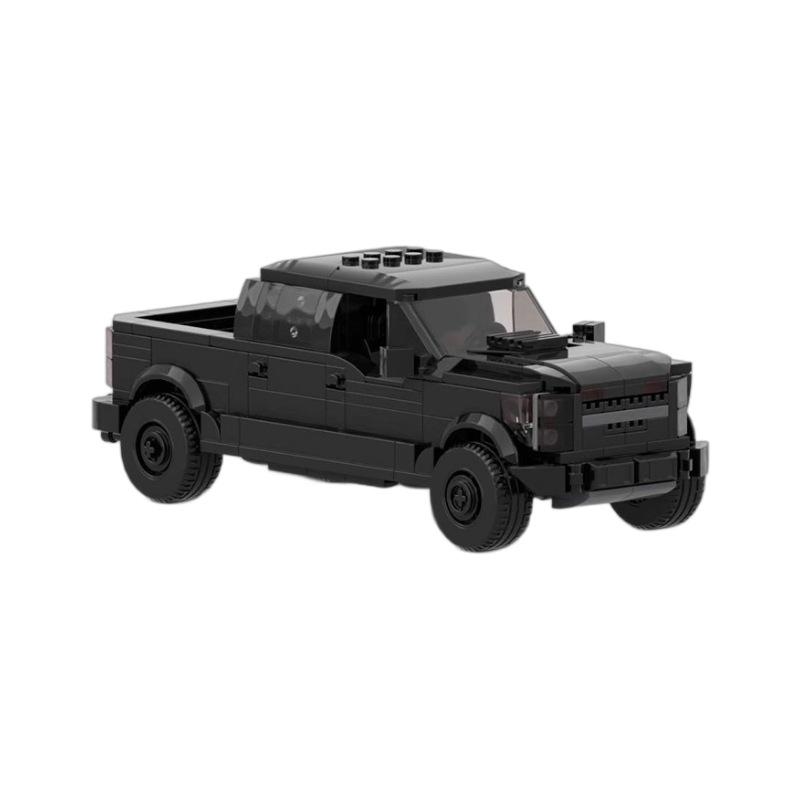 Строительный блок M, совместимый с Lego 113533 Ford F-150 Raptor, Креативная модель автомобиля Внедорожник Детская головоломка