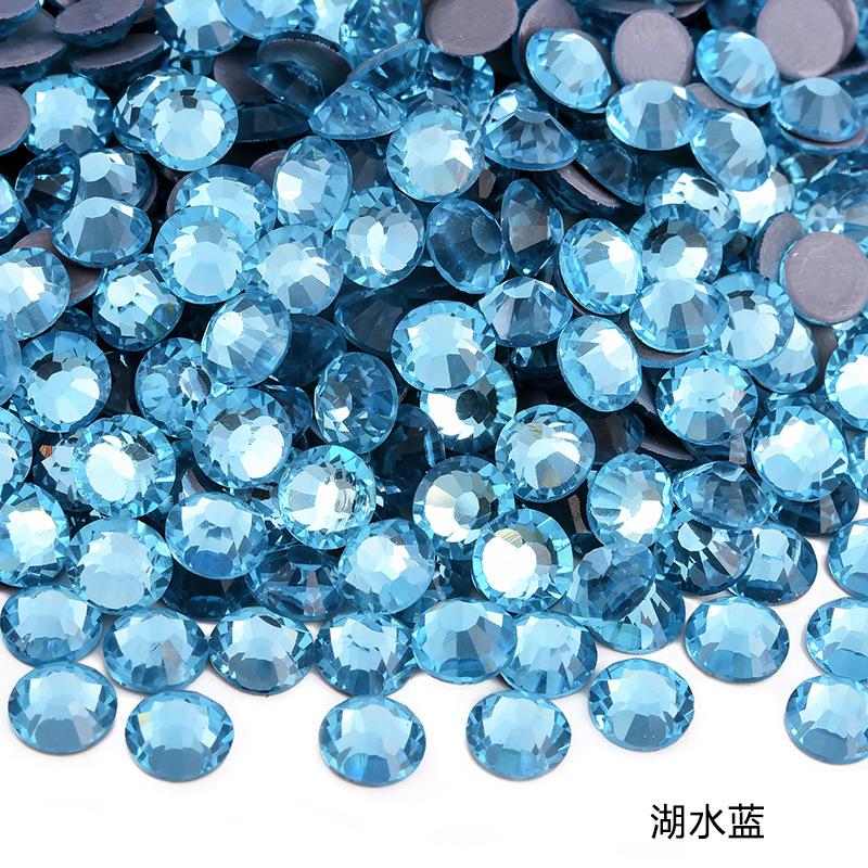 Имитация австрийского горячего алмазного маникюра Стеклянное плоскодонное сверло Клей для страз Аксессуары для одежды своими руками Термоплавкий клей для нижнего сверла