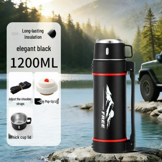 Большая емкость 304 Нержавеющая сталь Изолированная Термокружка для Путешествий и Дома