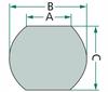 Lower Hook Ball Cat. 2-3 28X64X45 Of The Pull Rod Connector Ursus C-385