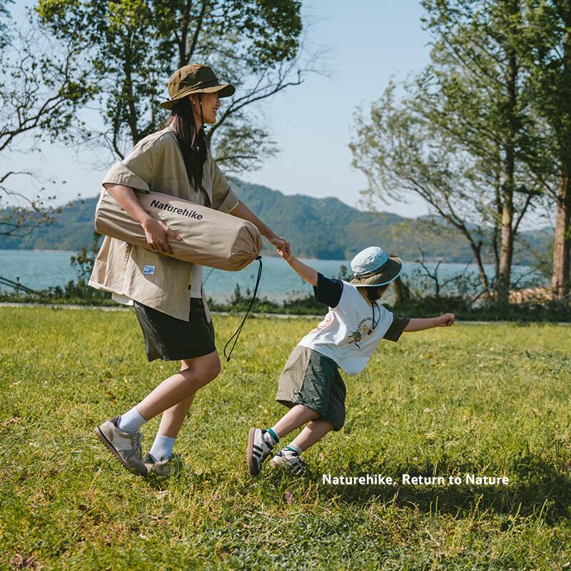 Самозадувающийся туристический коврик Naturehike серии D с подушкой