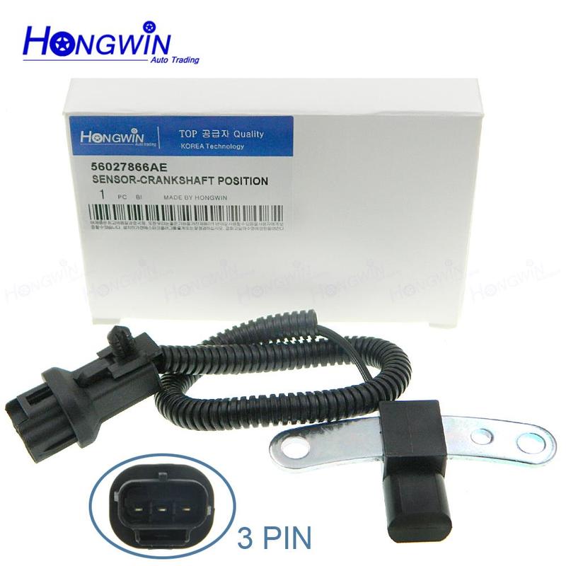 GENUINE 56027866AE Crankshaft Position Sensor For Jeep Grand Cherokee 4.0L-L6 1996 - 2001 56027866AC 56027866 56027866AB