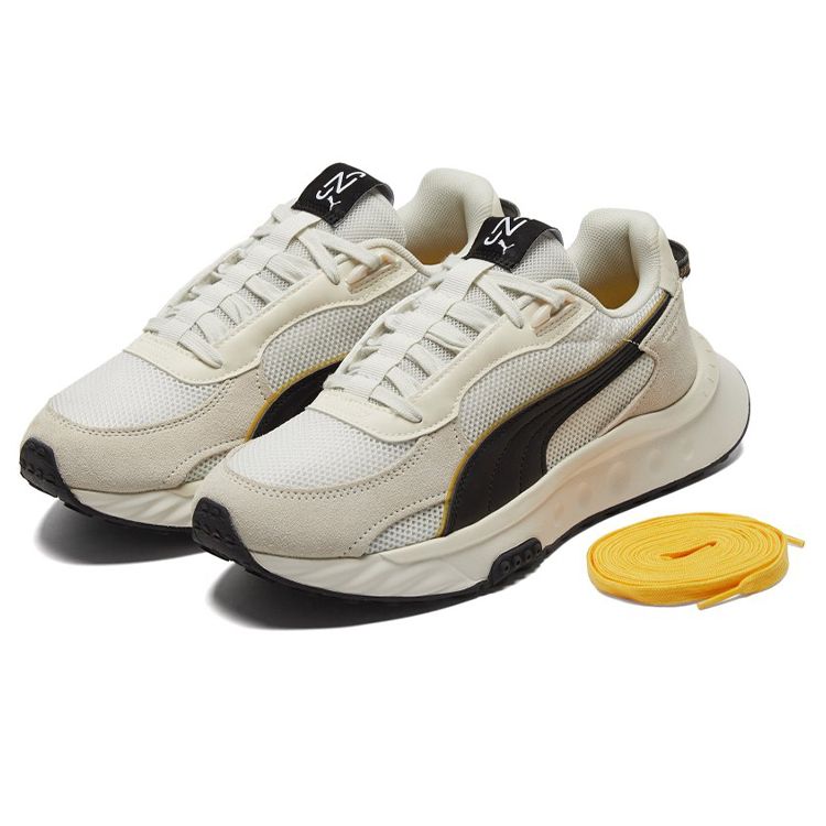 Неймар-младший. x Puma Wild Rider Vaporous Grey Black Унисекс Кроссовки 385047-01