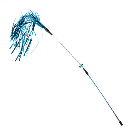 Teaser Cat Toy Interactive Relieve Boredom Plastic Attractive Teaser Stick for Indoor