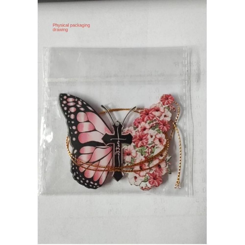 Adorable Glasses Monkey Cartoon Animal Acrylic Flat 2D Pendant for Rearview Mirrors, Keychains, Backpacks and Home Decor, Ideal Gifts for Halloween