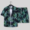 Men's Loose Hawaiian Beach Shirt & Shorts Set