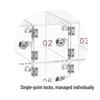 Shou Huabang Transparent Acrylic Secure Storage Cabinet