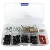 240 Pieces RC Radio Control Car Screw Kit Repair Tools Place Hardware Fasteners with Screw Counters for Scale RC Radio Control Model Car DIY Parts