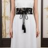 Embroidered Embroidery Corset Wide Style Ethnic Girdle Hanfu Waistband  Kimono Match