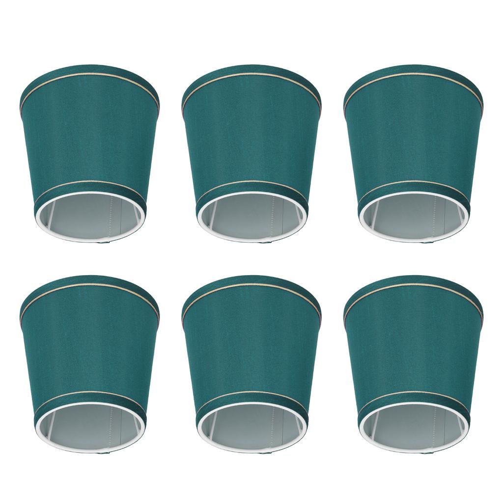 6PCS Fabric Lampshade Modern Simple Fabric Light Lampshade Phnom Penh Craftsmanship for E14