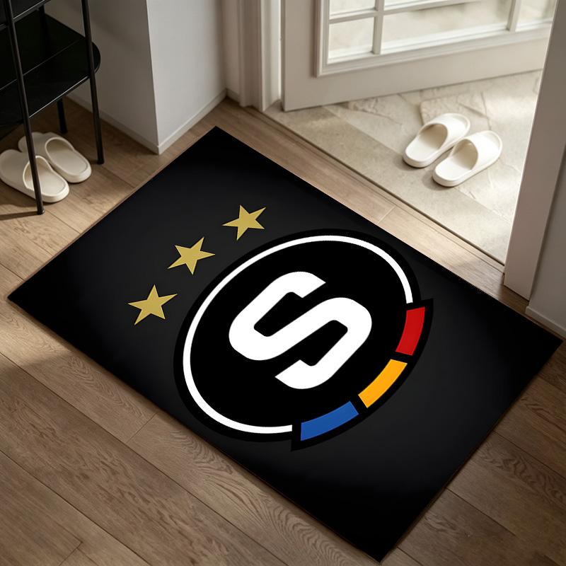 AC Sparta Praha A rug suitable for office chair areas living rooms and computer desks perfect for home offices and an ideal holiday gift